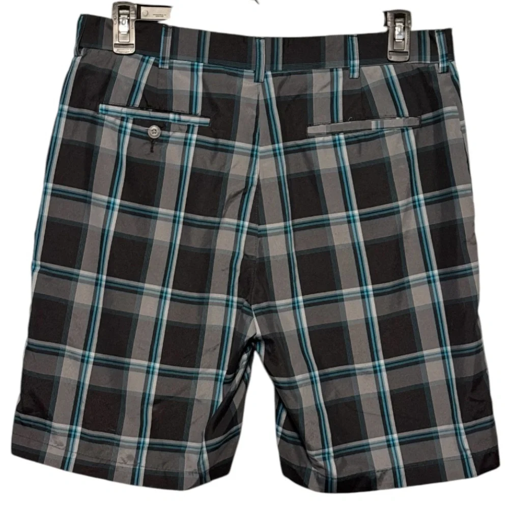 Hogan Blue and Gray Athletic Shorts - Picture 2 of 6